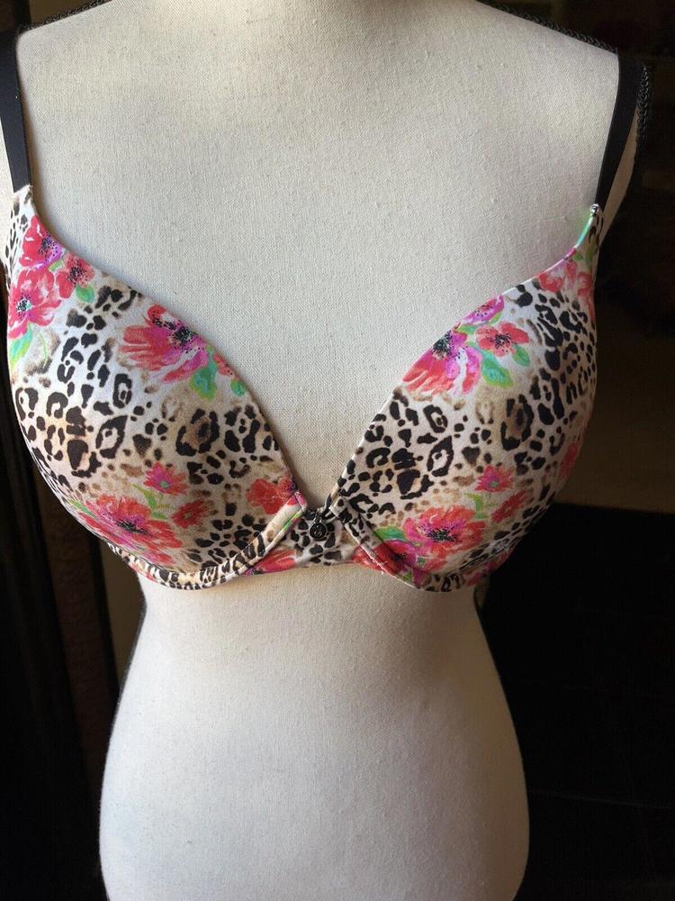 Victorias Secret Lightly Padded  Bra 36D EUC Multi Color
